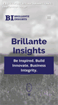 Mobile Screenshot of brillanteinsights.com